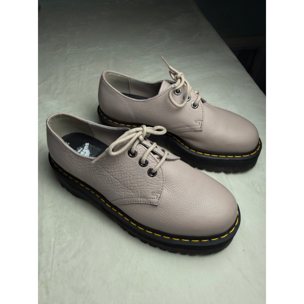Dr. Martens Pink Lilac Quad II Pisa Platform Oxford Shoes 31167 Mens 9 Womens 11